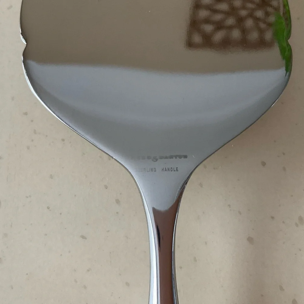 Reed & Barton Sterling Silver Woodwind Cake Pie Pastry Server 🍰 🥧
